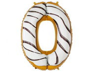 Equipment foil donut '0' - 78 cm - Balloons