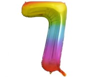 equipmentsenaparty Foil rainbow '7' - 85 cm - Balloons