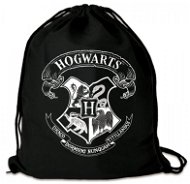 LOGOSHIRT Harry Potter: Bradavický erb, černý, 36 × 44 cm - Vak na záda
