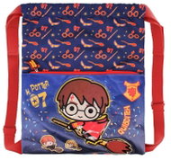 KARACTERMANIA Harry Potter: Famfrpál, červený / modrý, 35 × 41 cm - Drawstring Bag