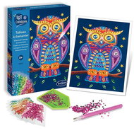 SentoSphere Diamond Table - Owl - Diamond Painting