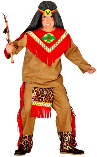 Widmann Costume Indian Sitting Bull size 158 - Costume - Main image