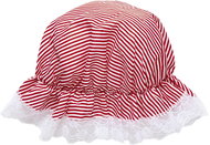 Widmann Period cap red and white - Costume Accessory