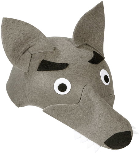 Widmann Felt wolf cap - Costume Accessory - Main image