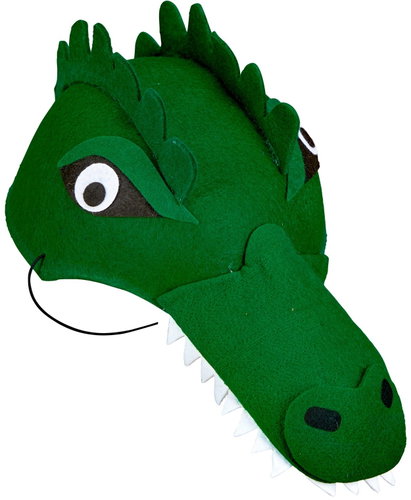 Widmann Felt crocodile cap - Costume Accessory - Main image