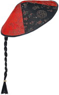 Widmann Chinese hat with braid - Costume Accessory