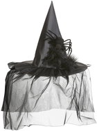 Widmann Witch hat with spider - Costume Accessory