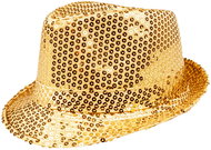 Boland Hat gold with sequins - Costume Accessory