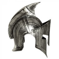 Boland Roman helmet Spartan deluxe - Costume Accessory