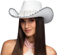 Boland Cowboy White Hat Bride - Costume Accessory