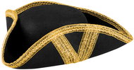 Boland Pirate hat with three horns - Costume Accessory