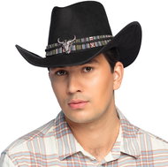 Boland Cowboy hat black Django - Costume Accessory
