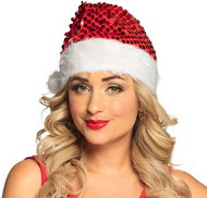 Boland Santa hat sequin - Costume Accessory