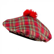 Boland Scottish beret red - Costume Accessory