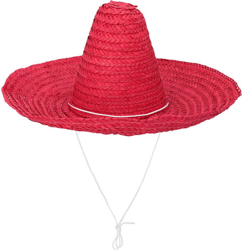 Boland Mexican sombrero Puebla red - Costume Accessory - Main image