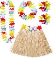 Widmann Hawaiian set with skirt natural - Costume Accessory