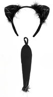 Boland Cat ears and tail set - Costume Accessory
