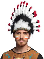 Boland Indian headband feather Mohawk - Costume Accessory