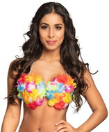 Boland Floral Hawaiian Bra - Costume Accessory