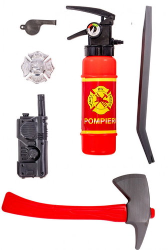 Carnival Toys Children's firefighting set - Costume Accessory - Main image