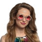 Boland Hippie glasses with rhinestones - Costume Accessory