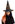Witch hat with orange hair