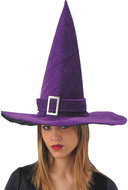 Carnival Toys Witch's Hat Purple Samey - Wide-Brimmed Hat