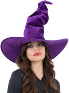 Smiffys Purple witch hat - Wide-Brimmed Hat