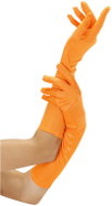 Widmann Gloves orange neon - Costume Accessory