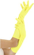 Widmann Gloves yellow neon - Costume Accessory