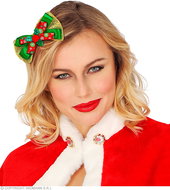 Widmann Christmas bow tie - Costume Accessory