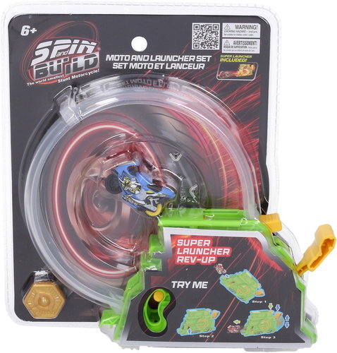 Wiky Vehicles Spin and Build Ejector with 2 motors - Slot Car Track Accessory - Main image