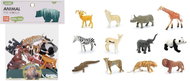 Wiky Animals wild animal figures 10 cm, 12 pcs - Figure