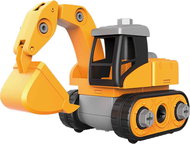 Nuts and Bolts Set Wiky Vehicles Screw-in Excavator 23cm - Šroubování pro děti