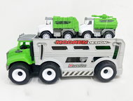 Wiky Vehicles Tractor with cars 31 cm - Toy Car