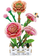 WIKY 3D Wooden Construction Kit - Carnation 19.5cm - Building Set