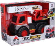 Wiky Fire Engine with Ladder and Effects 22cm - Toy Car