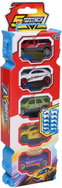 Wiky Metal Car 7cm in Container Set of 5 - Toy Car