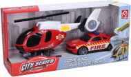 Wiky Hasičský vrtulník s efekty set 29 cm - Children's Airplane