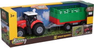 Wiky Traktor s vozíkem a efekty 36 cm - Tractor