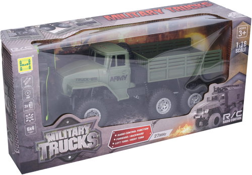 Wiky Military RC Car with Remote Control 21cm - Remote Control Car - Main image