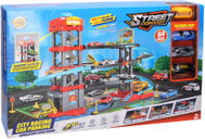 Wiky Multi-Storey Garage with Effects Playset, 64 Pcs - Toy Garage