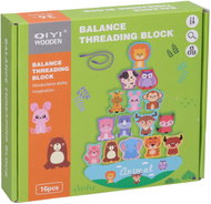 Wiky Balancing Animals wood 16 pcs - Balance Game