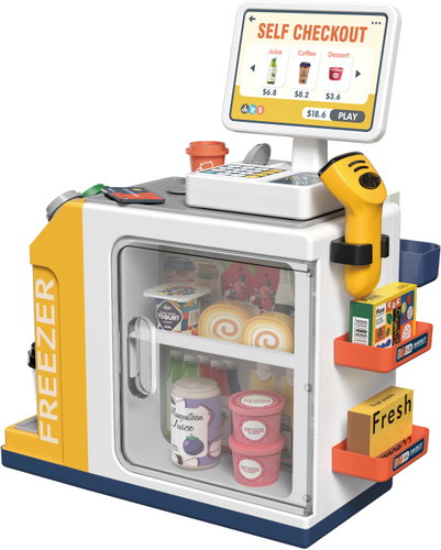 Wiky Supermarket set with effects 20,5 × 37 × 41 cm - Kids' Play Store - Main image