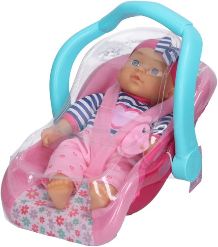 Wiky Baby in portable seat 28 cm - Doll - Main image