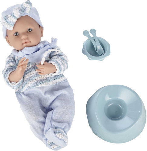 Wiky Baby in overalls blue 40 cm - Doll - Main image