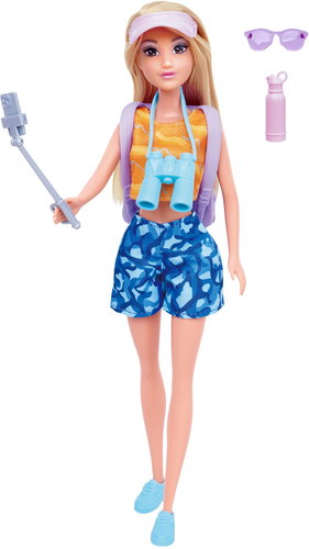 Wiky Doll on a trip with accessories 30 cm - Doll - Main image