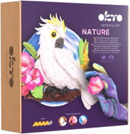 WIKY OKTO Nature Výtvarná modelovací sada Papoušek Kakadu - Creative Kit