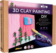 WIKY OKTO Výtvarný set malování hmotou "Růžové ráno" 30 × 30 cm - Creative Kit