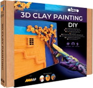 WIKY OKTO Výtvarný set malování hmotou "Zlaté odpoledne" 30 × 30 cm - Creative Kit